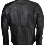 Superman Man of Steel Black Leather Jacket - Image 3