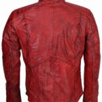 Superman Red Leather Jacket