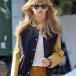 Taylor Swift Blue & Yellow Varsity Jacket