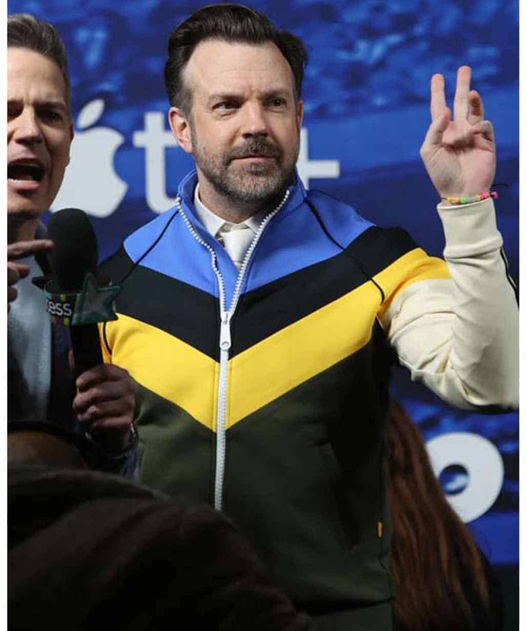 Ted Lasso Jason Sudeikis Season 3 Premiere Tracksuit