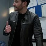 Roy Kent Black Leather Jacket