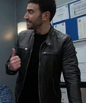 Roy Kent Black Leather Jacket