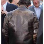 The Kennedys Premiere Tom Cruise Brown Distressed Leather Jackets