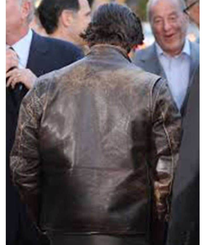 The Kennedys Premiere Tom Cruise Brown Distressed Leather Jackets