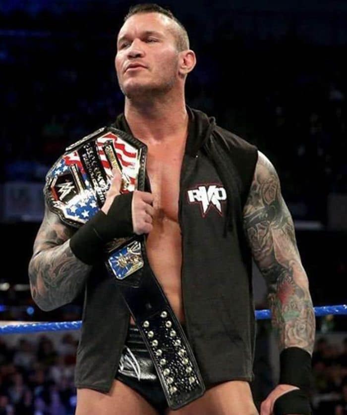 WWE Randy Orton RKO Black Hoodie Vest