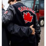 Canadian Prime Minister Justin Trudeau Canada Varsity Jacket for men