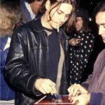 Johnny Depp Black Leather Jacket