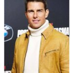 Tom Cruise Yellow Leather Jacket - USA Leather Factory