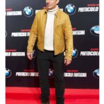 Tom Cruise Yellow Leather Jacket