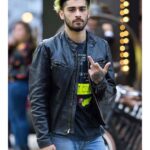 Zayn Malik Black Leather Jacket