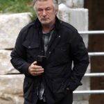 Alec Baldwin Black Cotton Jacket