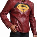 Batman v Superman: Dawn of Justice Leather Jacket Men online