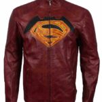 Superman Vs Batman Dawn of Justice Leather Jacket Men USA