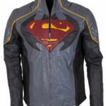 Batman Vs Superman Grey Leather Jacket