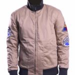 Brad Pitt Fury Wardaddy WW2 Military Jacket