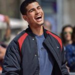 Carlos Alcaraz Black Bomber Jacket Outfit