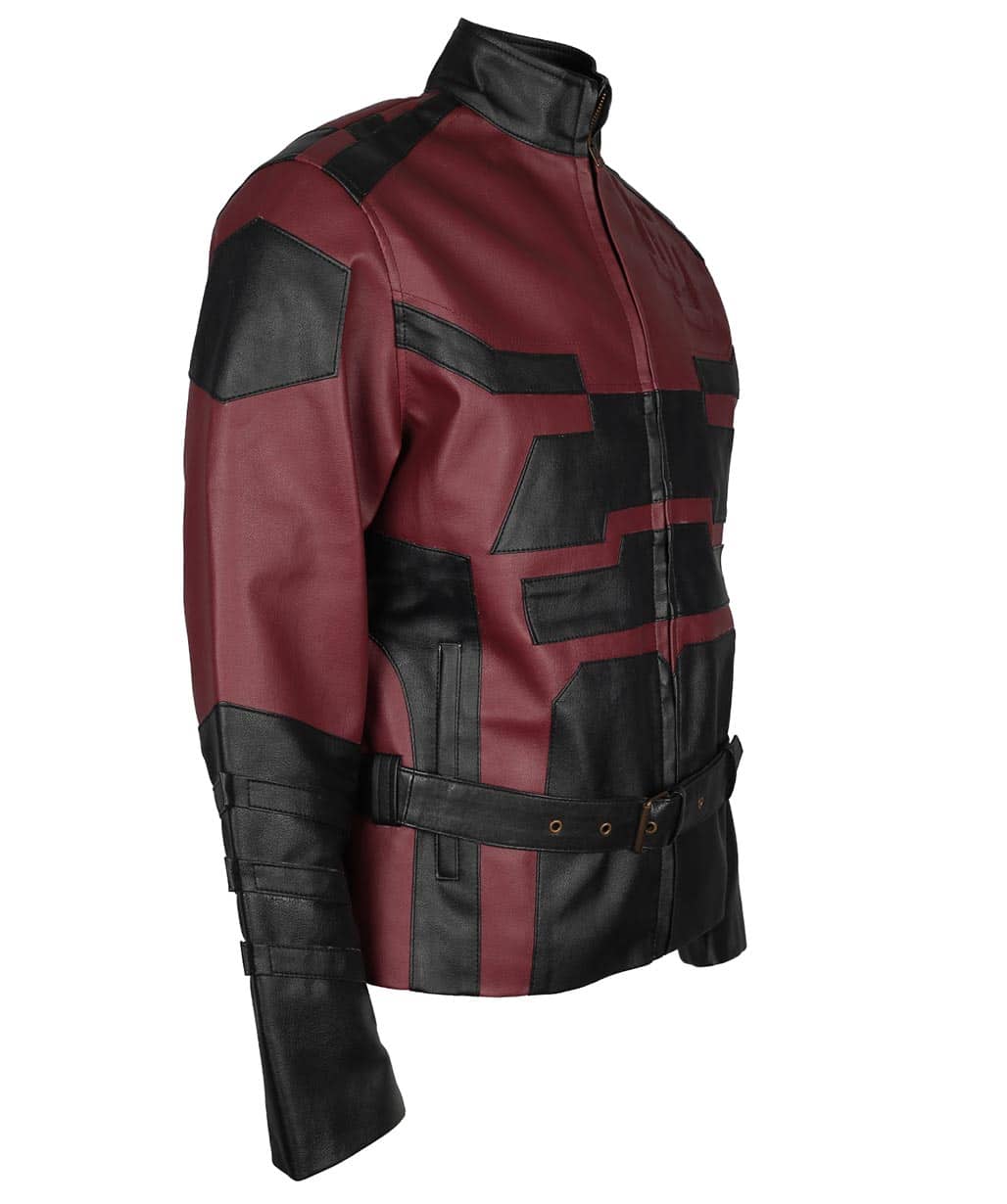 charlie-cox-daredevil-maroon-leather-jacket-usa
