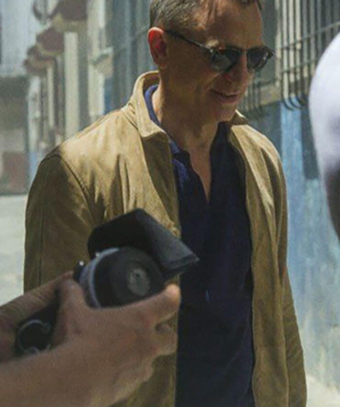 Daniel Craig Spectre James Bond Suede Jacket
