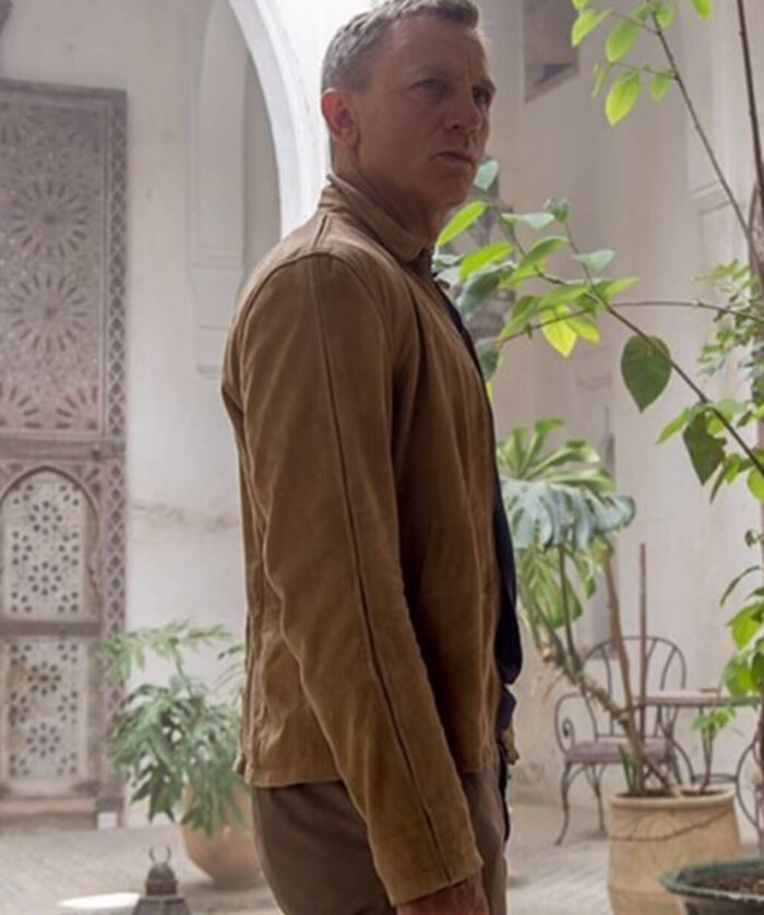 Daniel Craig Spectre James Bond Suede Jacket