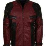 Deadpool 2 Ryan Reynolds Leather Jacket Costume