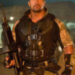 Dwayne Johnson GI Joe Retaliation Roadblock Leather Vest
