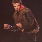 Justin Timberlake Grammy Award Leather Jacket