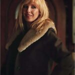 Kelly Reilly Yellowstone Season 02 Beth Dutton Shearling Coat online