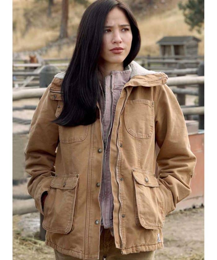 Kelsey Chow Yellowstone Monica Dutton Cotton Jacket
