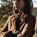Kelsey Chow Yellowstone Monica Dutton Wool Coat