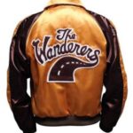 Ken Wahl The Wanderers Brown Varsity Jacket