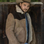 Luke Grimes Yellowstone S05 Suede Leather Jacket
