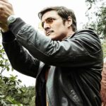 Pedro Pascal Narcos Season 2 Black Leather Jacket