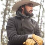 Ryan Bingham Yellowstone Walker Wool Peacoat
