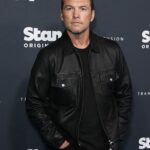 Sam Worthington Black Trucker Leather Jacket