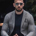 Top G Andrew Tate Grey Wool Blazer