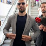 Top G Andrew Tate Grey Wool Blazer for men