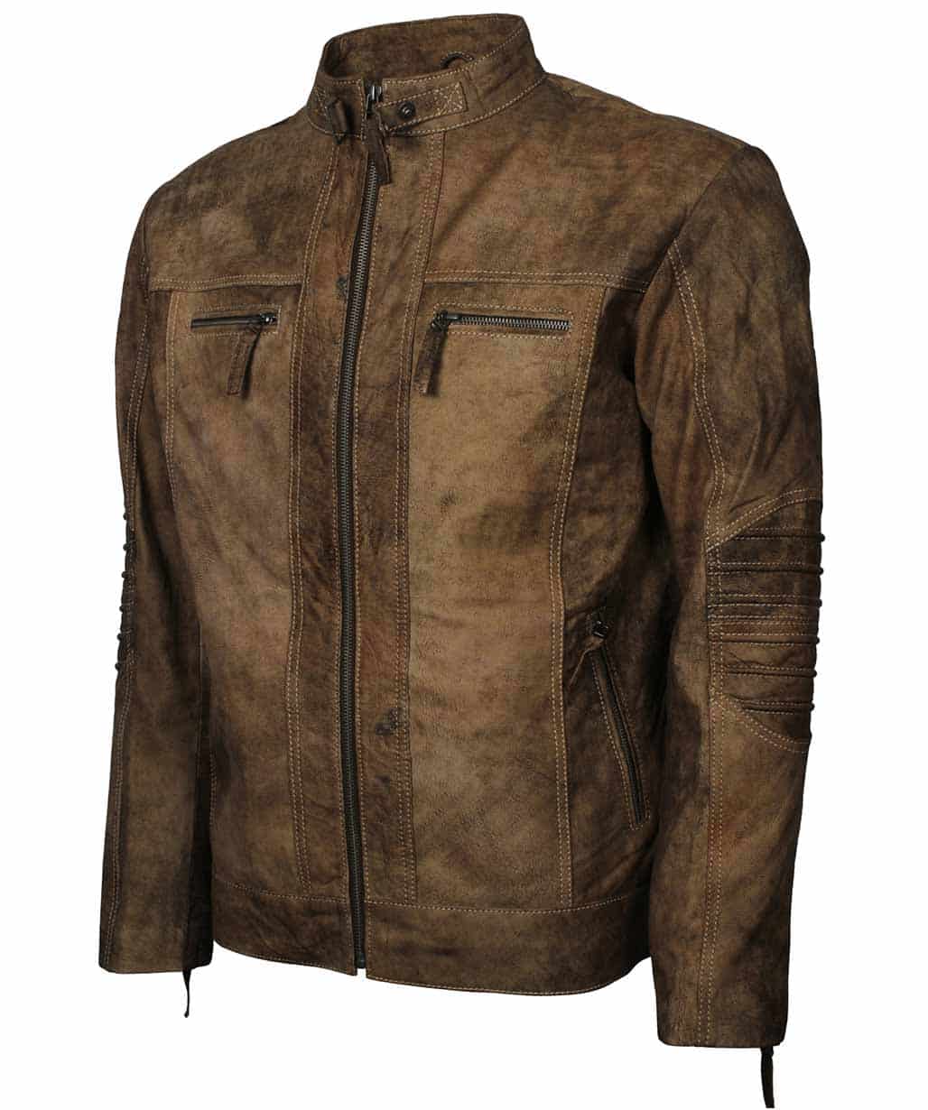 tryphone-brown-distressed-leather-jacket-Sale-Free-Shipping