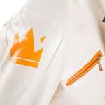 Valorant Phoenix Fiery White Leather Jackets