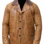 8. Wes Bentley Yellowstone Jamie Dutton Brown Leather Jackets