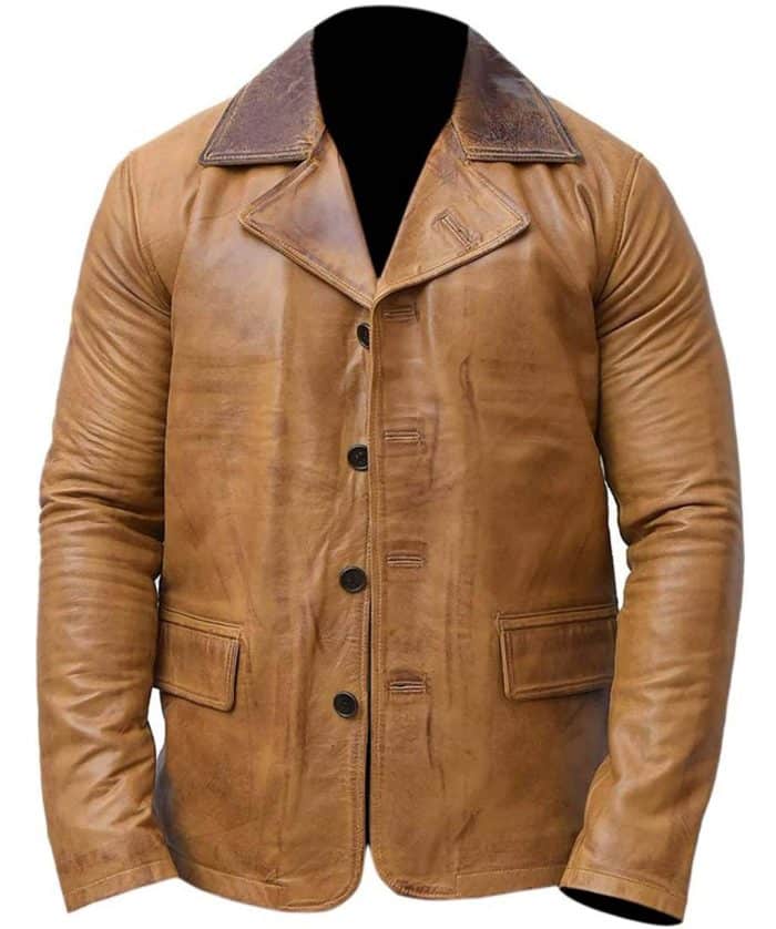 8. Wes Bentley Yellowstone Jamie Dutton Brown Leather Jackets