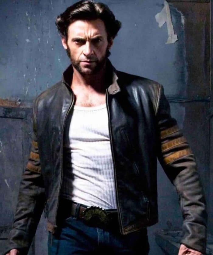X Men Origins Wolverine Brown Jacket USA Leather Factory