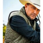 Yellowstone John Dutton Quilted Green Cowboy Vest
