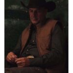 Yellowstone John Dutton Quilted Leather Vest