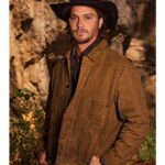 Yellowstone Kayce Dutton Brown Waxed Jacket