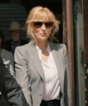 Yellowstone Season 5 Beth Dutton Grey Blazer