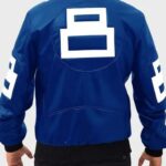 8 Ball Leather Bomber Jacket for Men outfit