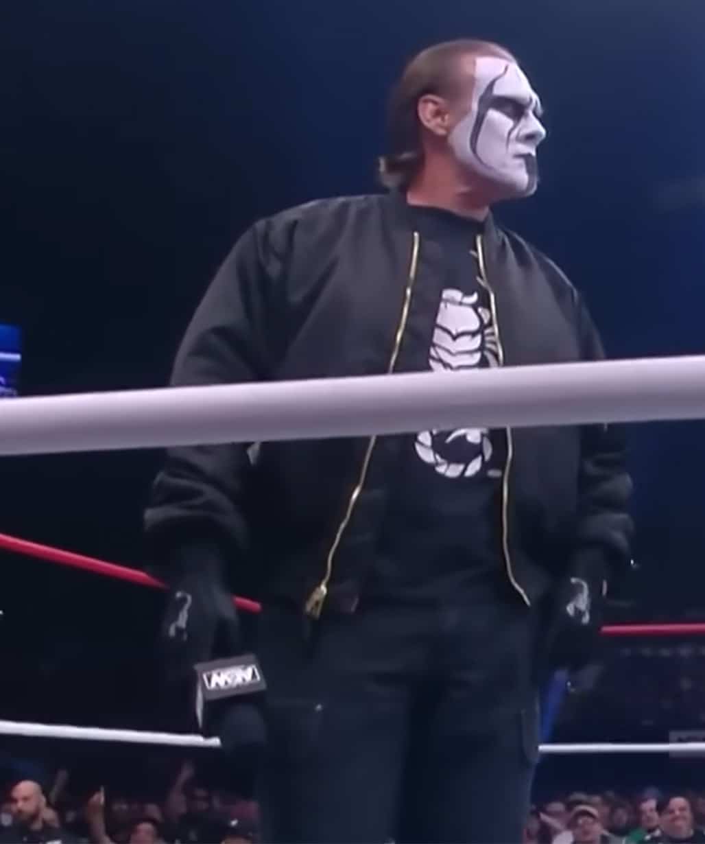 aew-dynamite-sting-black-bomber-jacket-outfit