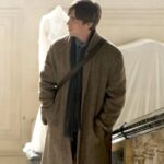 Batman Begins Christian Bale Brown Wool Coat
