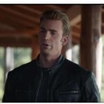 Captain America Avengers Endgame Black Leather Jacket Men Outfit