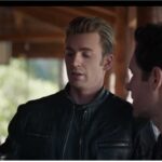 Captain America Avengers Endgame Black Leather Jacket Men